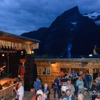 View from Trandal blues festival stage